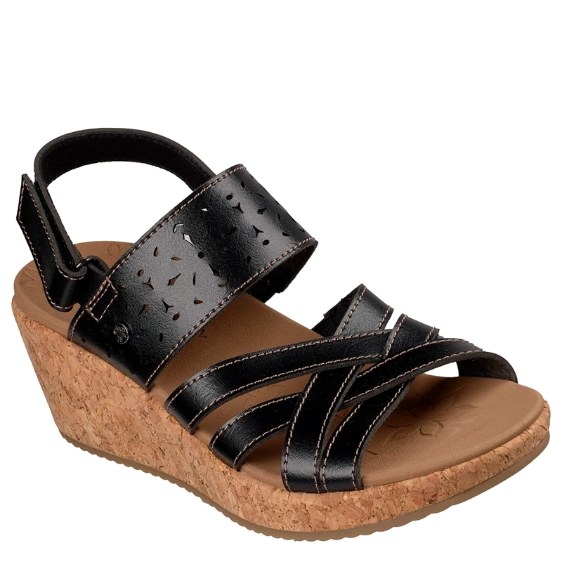 SANDALIAS MUJER SKECHERS NEGRO ARCH FIT BEVERLEE 2.0 - 2