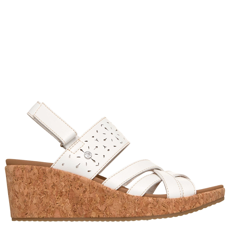 SANDALIAS MUJER SKECHERS BLANCO ARCH FIT BEVERLEE 2.0 - 1