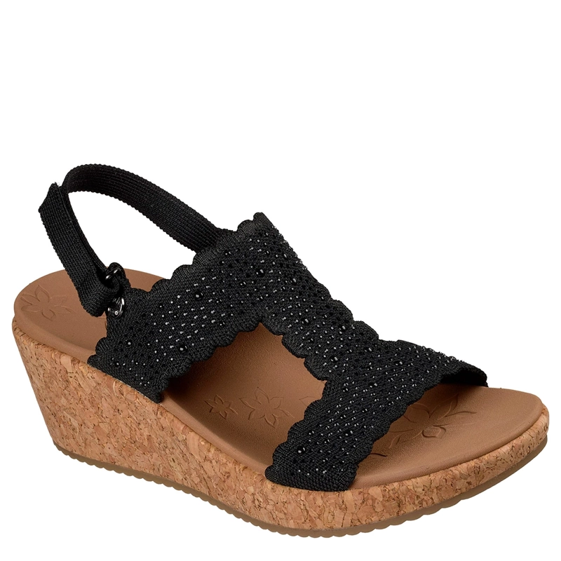 SANDALIAS MUJER SKECHERS NEGRO ARCH FIT BEVERLEE 2.0 - 2