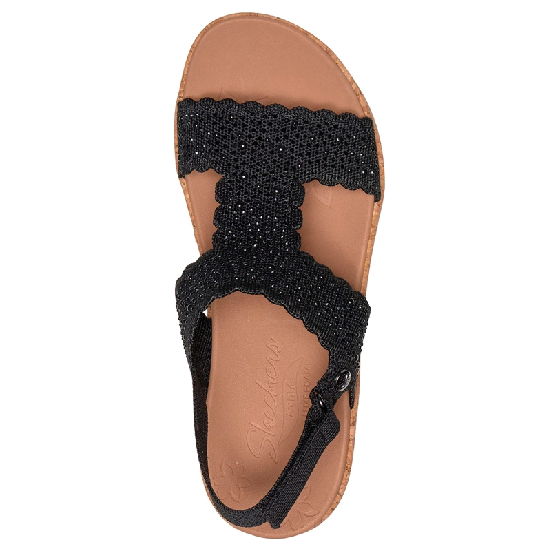 SANDALIAS MUJER SKECHERS NEGRO ARCH FIT BEVERLEE 2.0 - 5