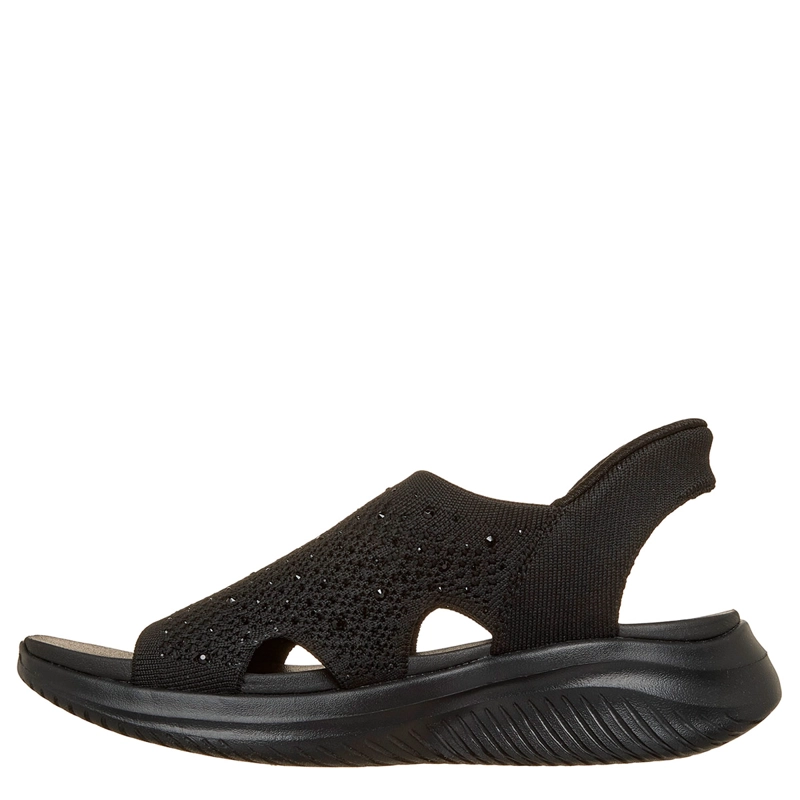 SANDALIAS MUJER SKECHERS NEGRO SLIP-INS ULTRA FLEX 3.0 SANDAL - 2
