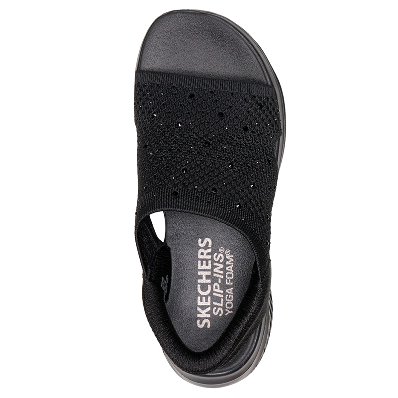 SANDALIAS MUJER SKECHERS NEGRO SLIP-INS ULTRA FLEX 3.0 SANDAL - 3