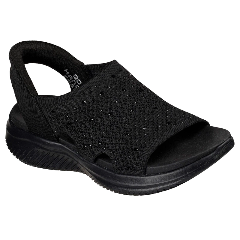 SANDALIAS MUJER SKECHERS NEGRO SLIP-INS ULTRA FLEX 3.0 SANDAL - 4