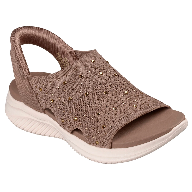 SANDALIAS MUJER SKECHERS CAFÉ SLIP-INS ULTRA FLEX 3.0 SANDAL - 4