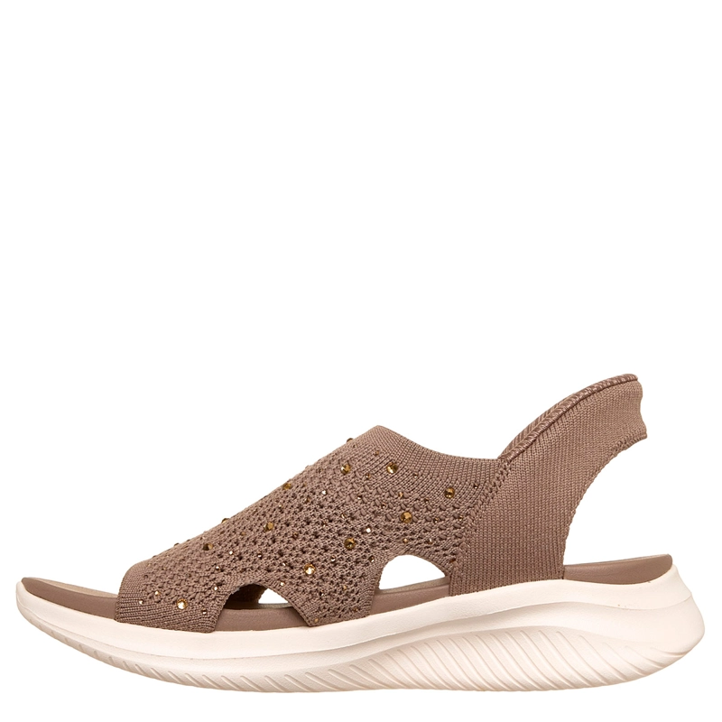 SANDALIAS MUJER SKECHERS CAFÉ SLIP-INS ULTRA FLEX 3.0 SANDAL - 2