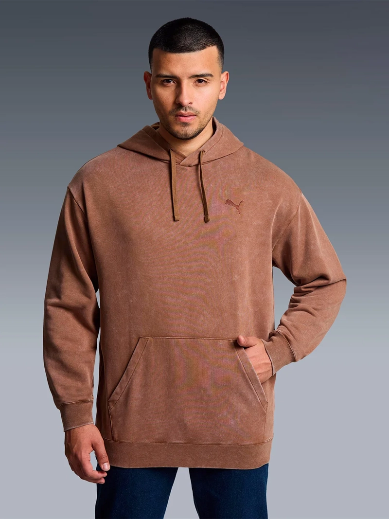 POLERON HOMBRE PUMA CON GORRO - 1
