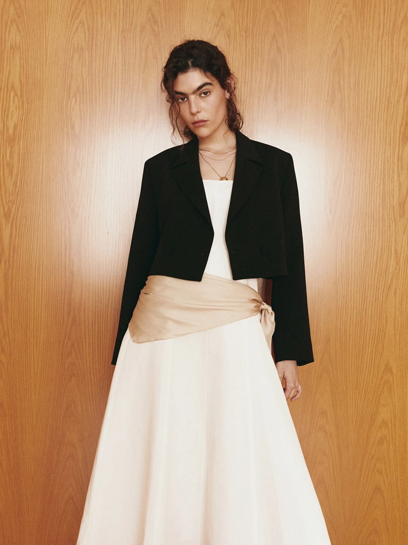 BLAZER MUJER SFERA CROP - 1