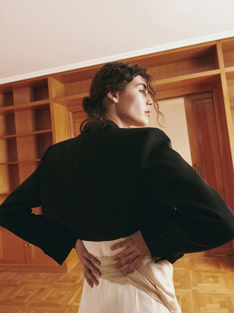 BLAZER MUJER SFERA CROP - 4