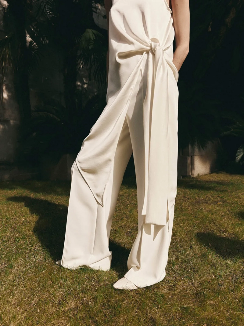 PANTALÓN MUJER SFERA ANCHO - 1