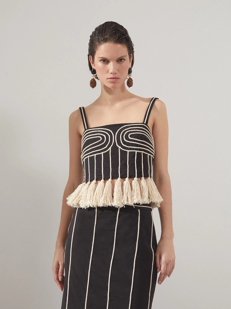 BLUSA MUJER SFERA SIN MANGAS