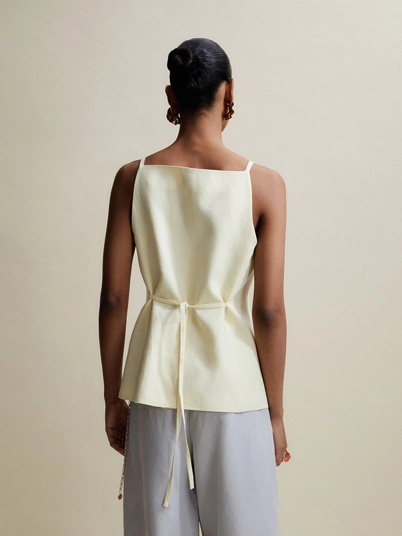 BLUSA MUJER SFERA SIN MANGAS TIRANTES - 2