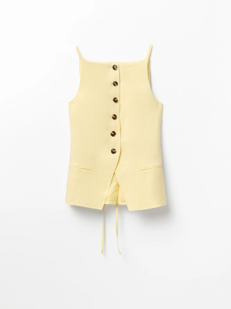 BLUSA MUJER SFERA SIN MANGAS TIRANTES - 6