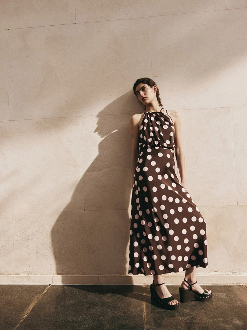 VESTIDO MUJER SFERA SATIN