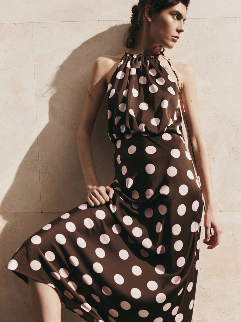 VESTIDO MUJER SFERA SATIN - 3