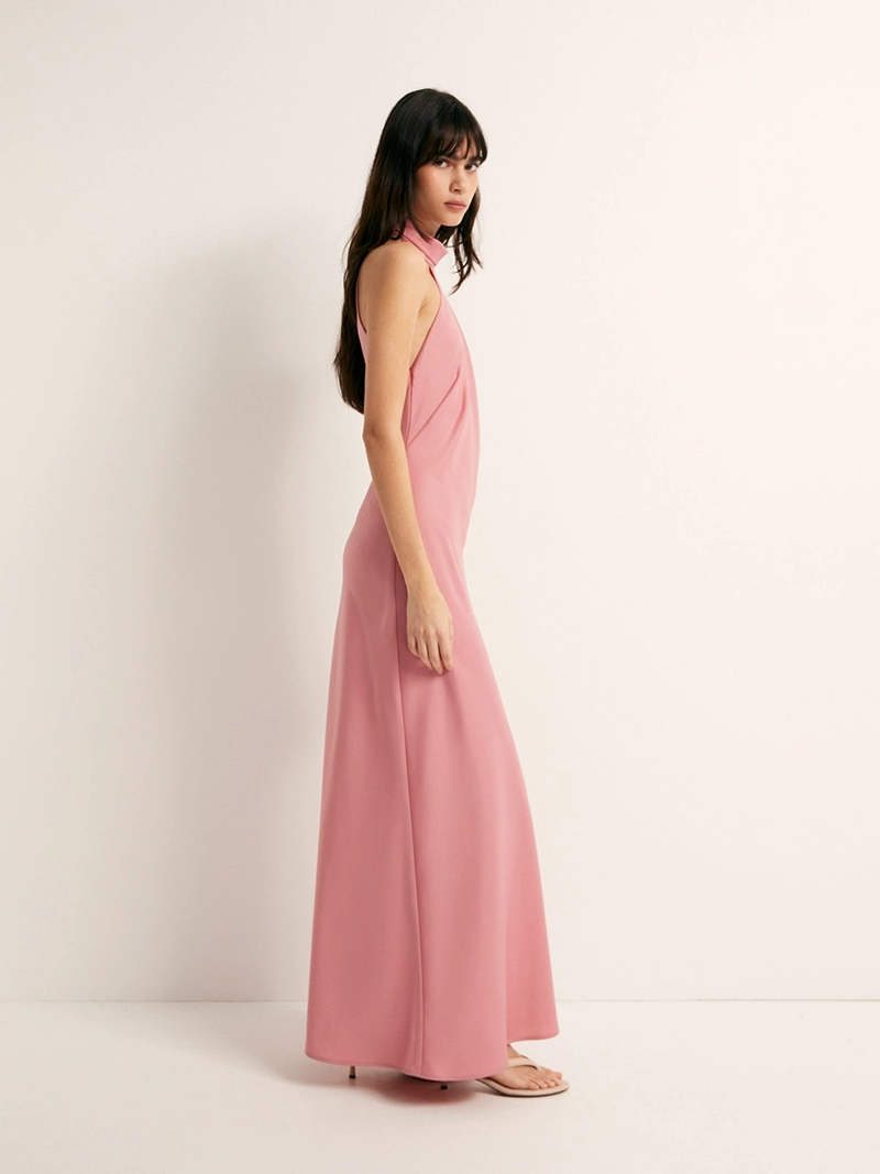 VESTIDO MUJER SFERA SATIN NOCHE - 2