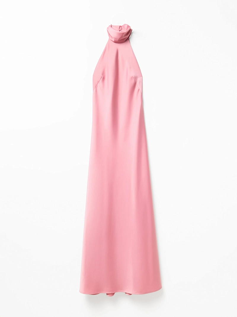 VESTIDO MUJER SFERA SATIN NOCHE - 6
