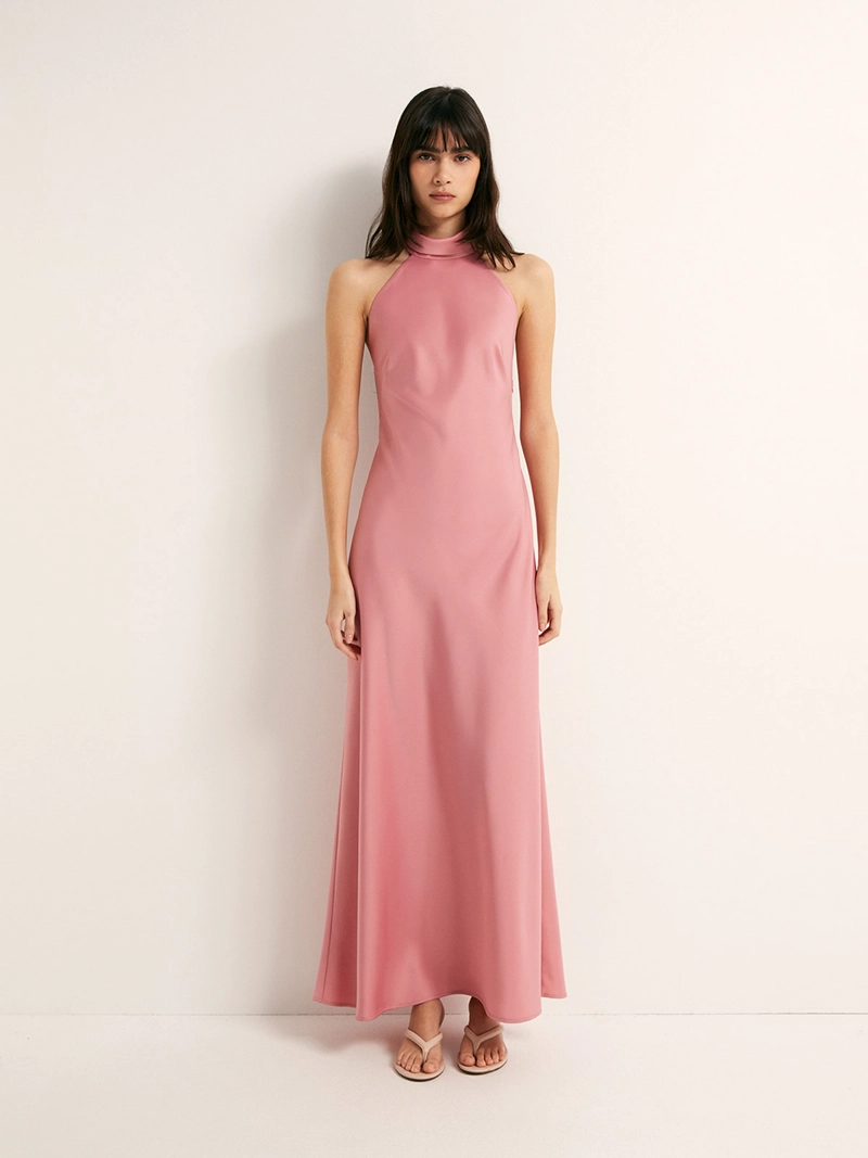 VESTIDO MUJER SFERA SATIN NOCHE