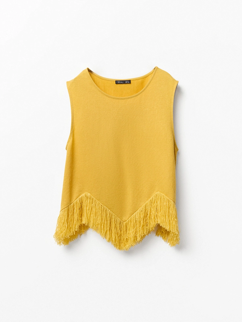 POLERA MUJER SFERA SIN MANGAS - 6