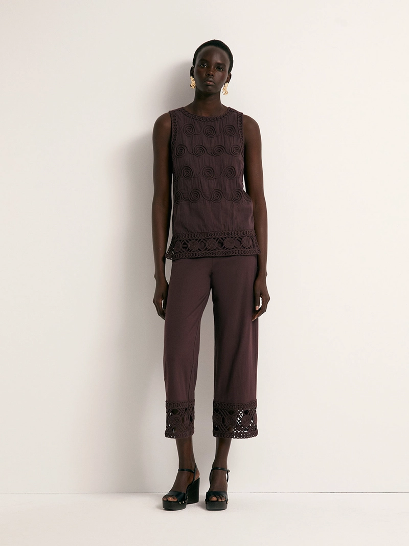 PANTALÓN MUJER REGULAR FIT - 1