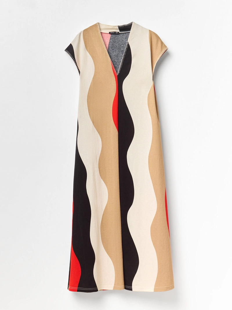 VESTIDO MUJER SFERA LINO - 5