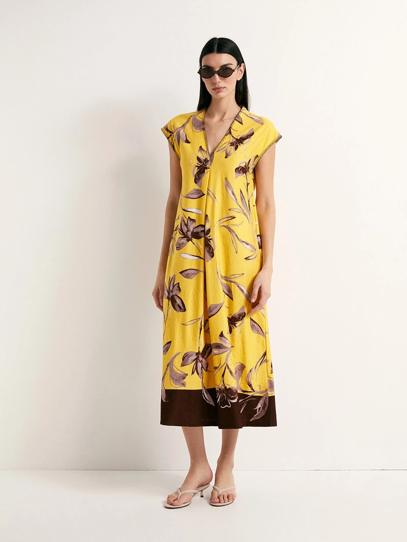 VESTIDO MUJER SFERA LINO - 1