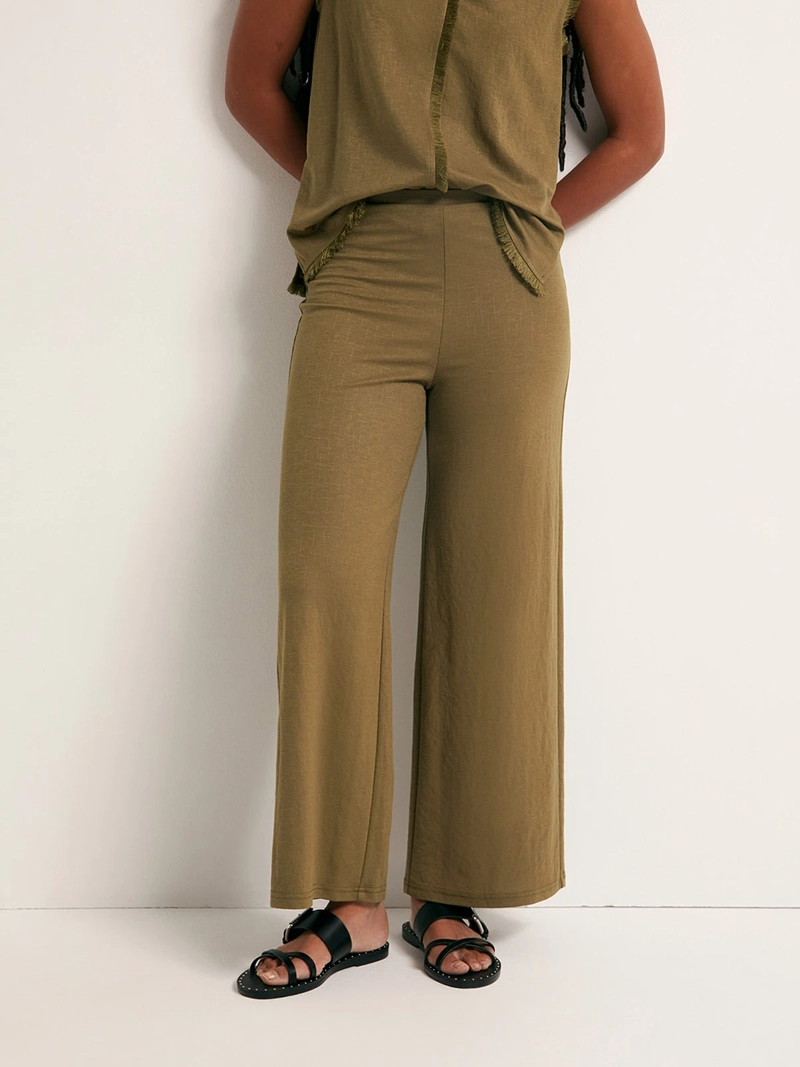 PANTALÓN MUJER SFERA LINO REGULAR FIT - 4