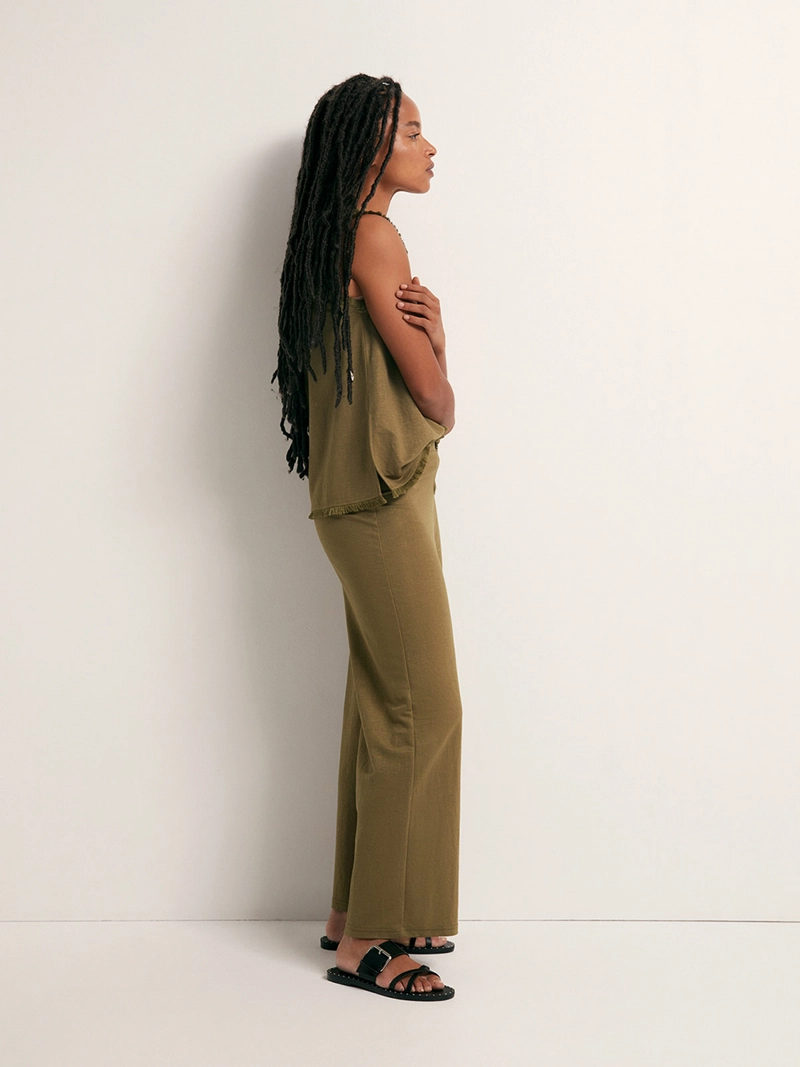 PANTALÓN MUJER SFERA LINO REGULAR FIT - 2