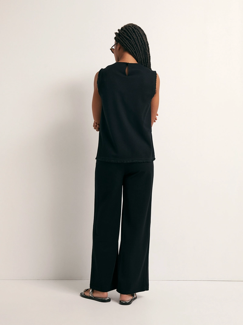 PANTALÓN MUJER SFERA LINO REGULAR FIT - 3