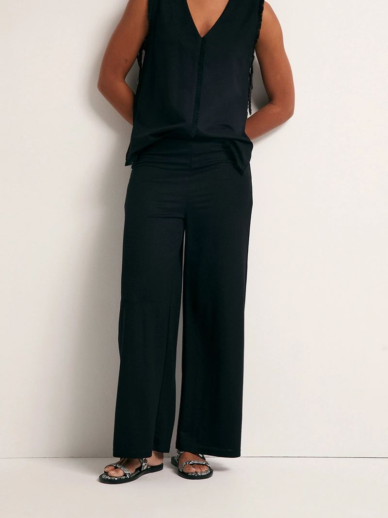 PANTALÓN MUJER SFERA LINO REGULAR FIT - 4