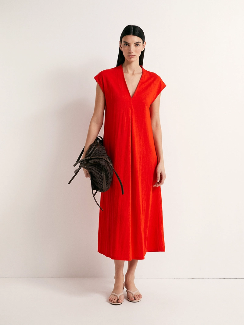 VESTIDO MUJER SFERA LINO - 1