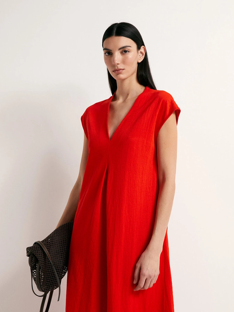 VESTIDO MUJER SFERA LINO - 3