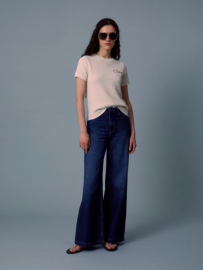 JEANS MUJE SFERA PALAZZO TIRO ALTO - 1