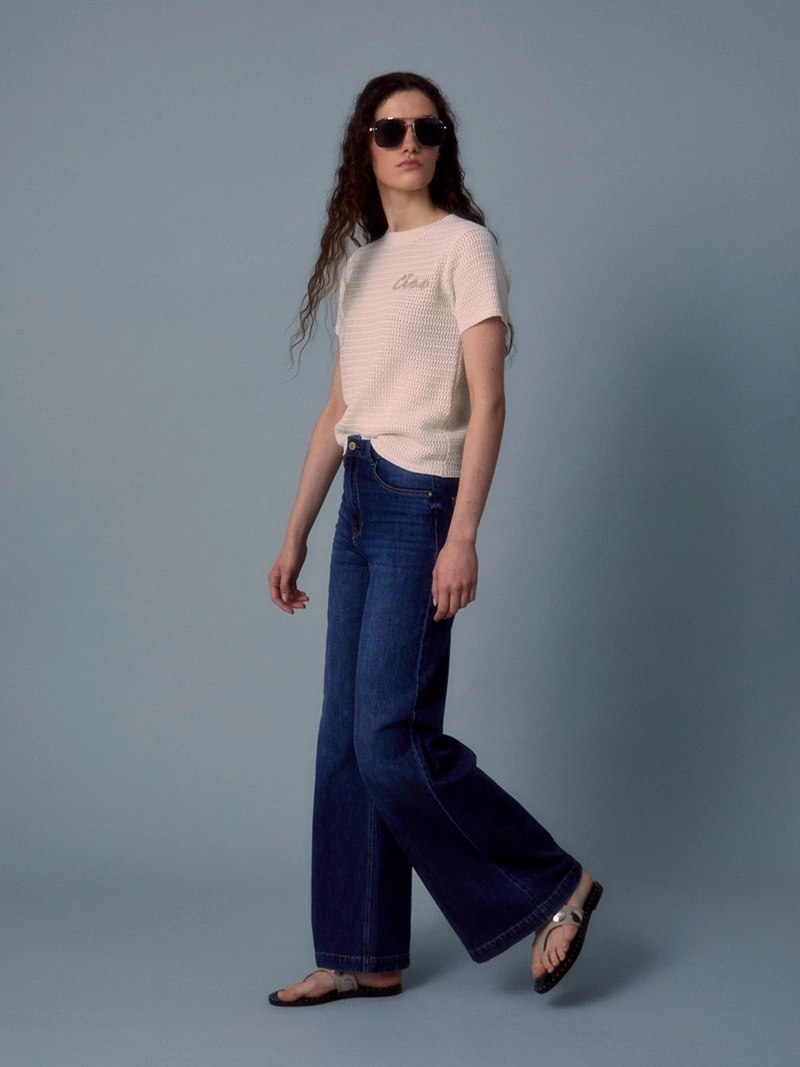 JEANS MUJE SFERA PALAZZO TIRO ALTO - 2