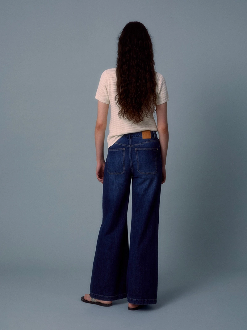 JEANS MUJE SFERA PALAZZO TIRO ALTO - 3