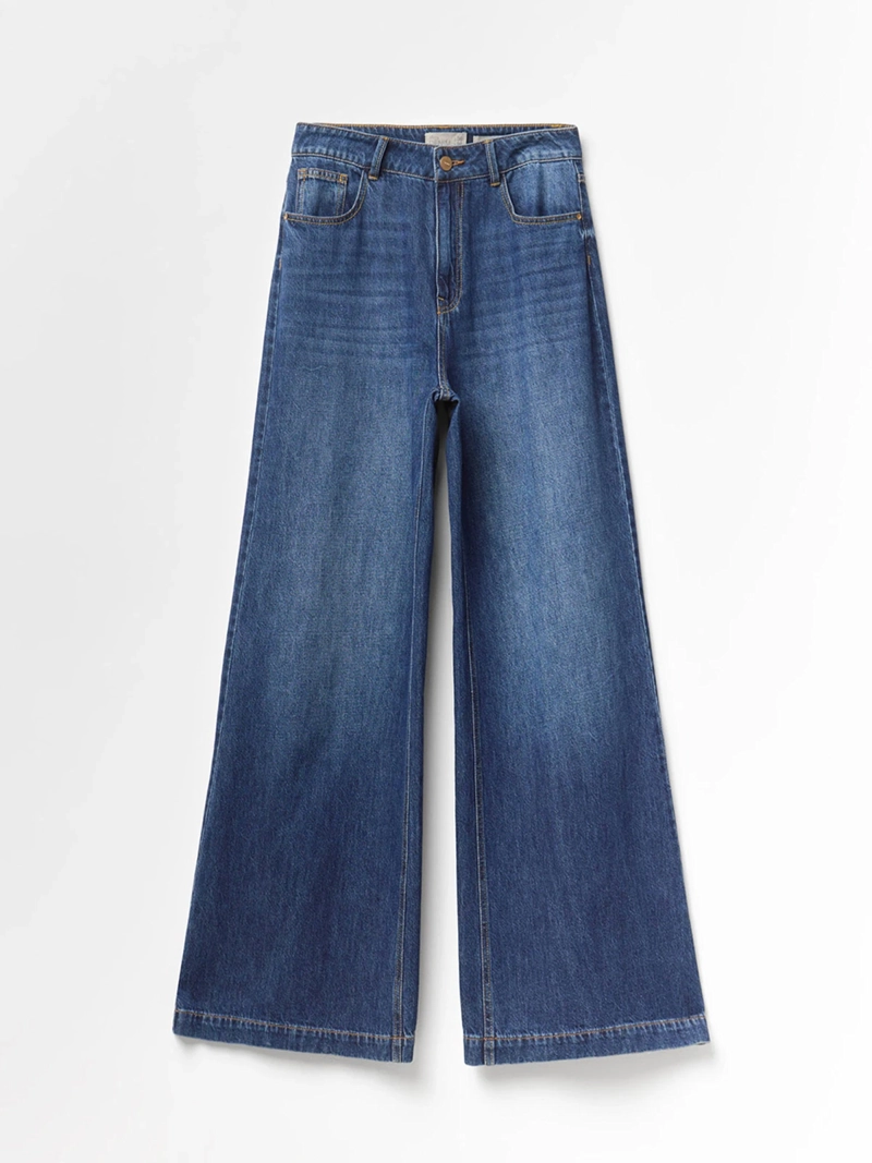 JEANS MUJE SFERA PALAZZO TIRO ALTO - 10