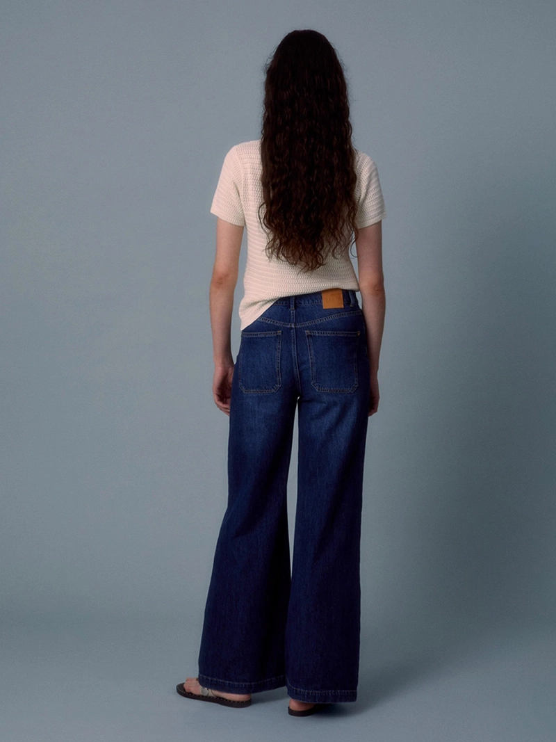 JEANS MUJE SFERA PALAZZO TIRO ALTO - 3