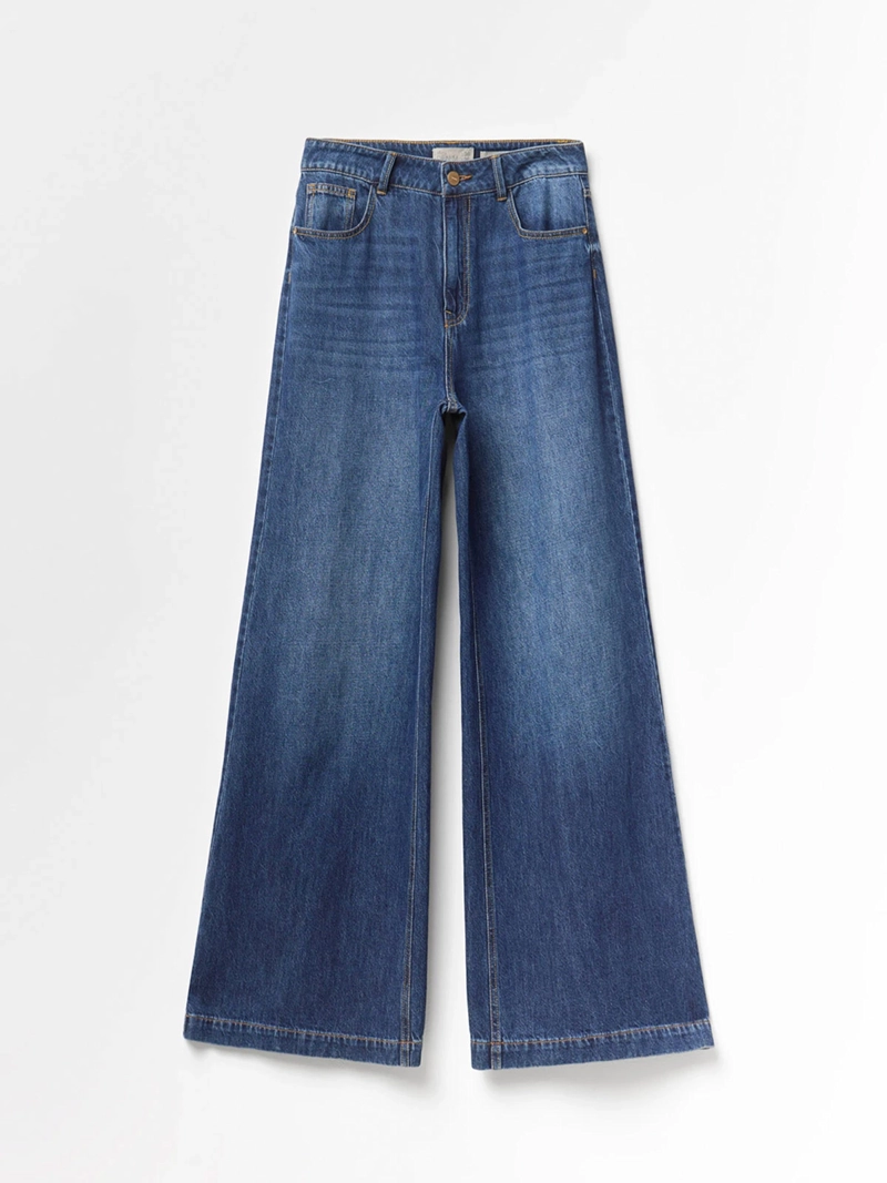 JEANS MUJE SFERA PALAZZO TIRO ALTO - 10