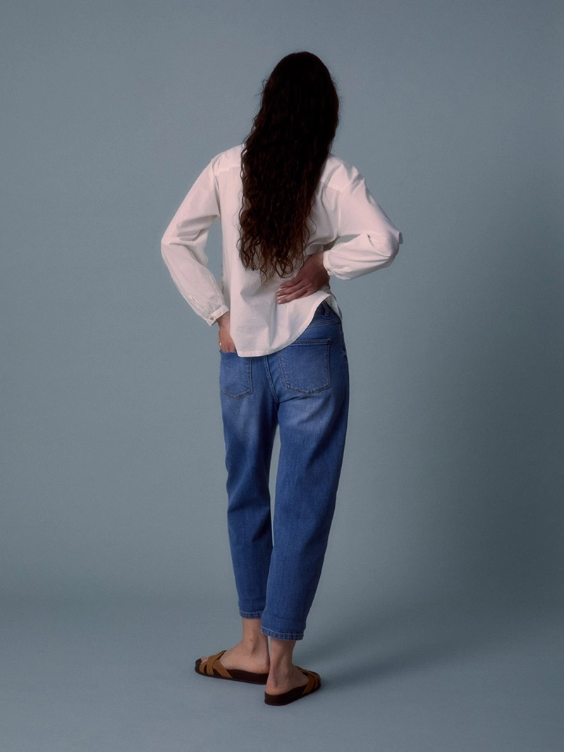 JEANS MUJER SFERA BARREL TIRO ALTO - 3