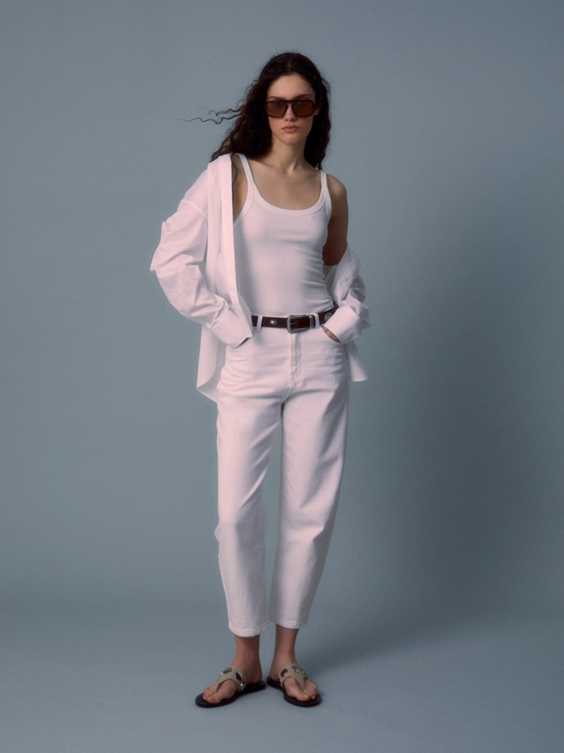 JEANS MUJER SFERA BARREL TIRO ALTO - 1
