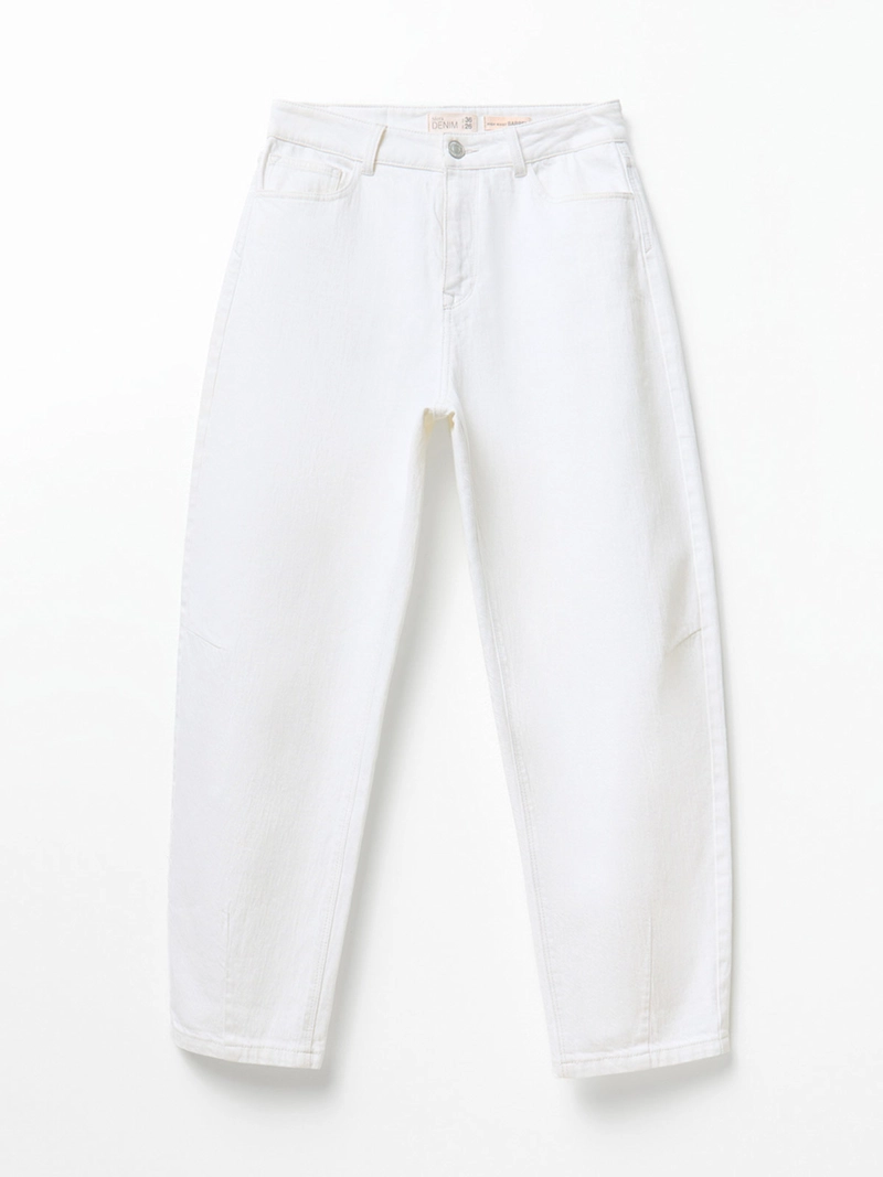 JEANS MUJER SFERA BARREL TIRO ALTO - 9
