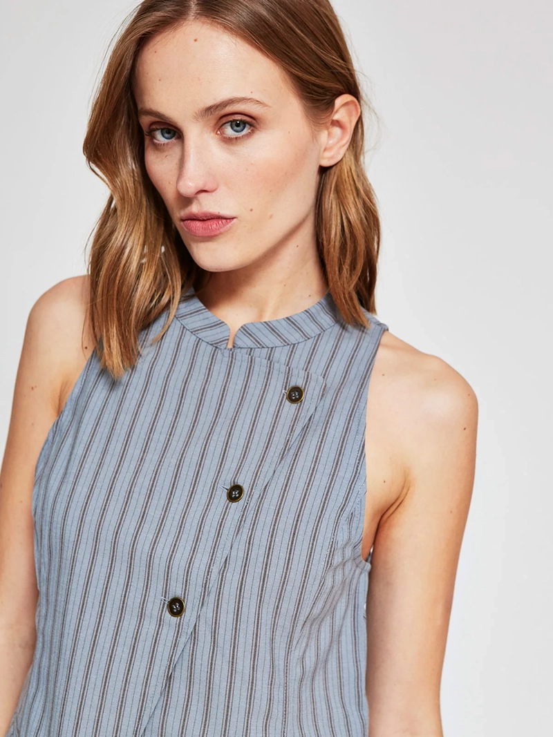 GILET MUJER MARQUIS CRUZADO - 3