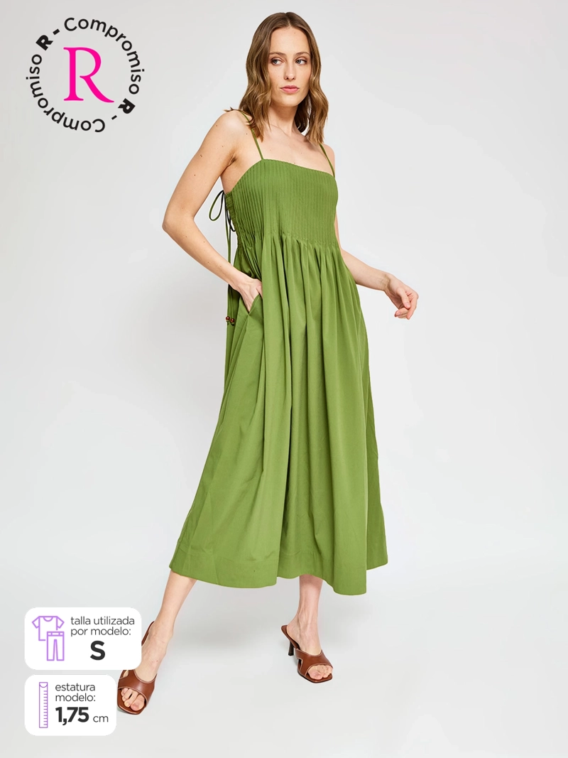 VESTIDO MUJER MARQUIS LARGO PINZAS