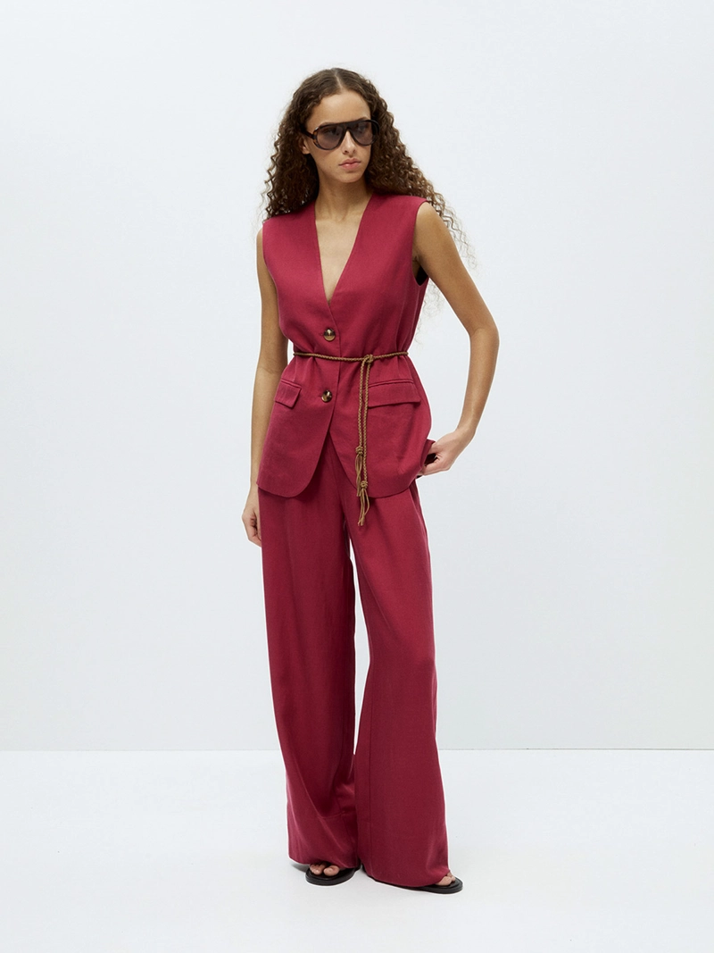 PANTALÓN MUJER SFERA SASTRERO - 1