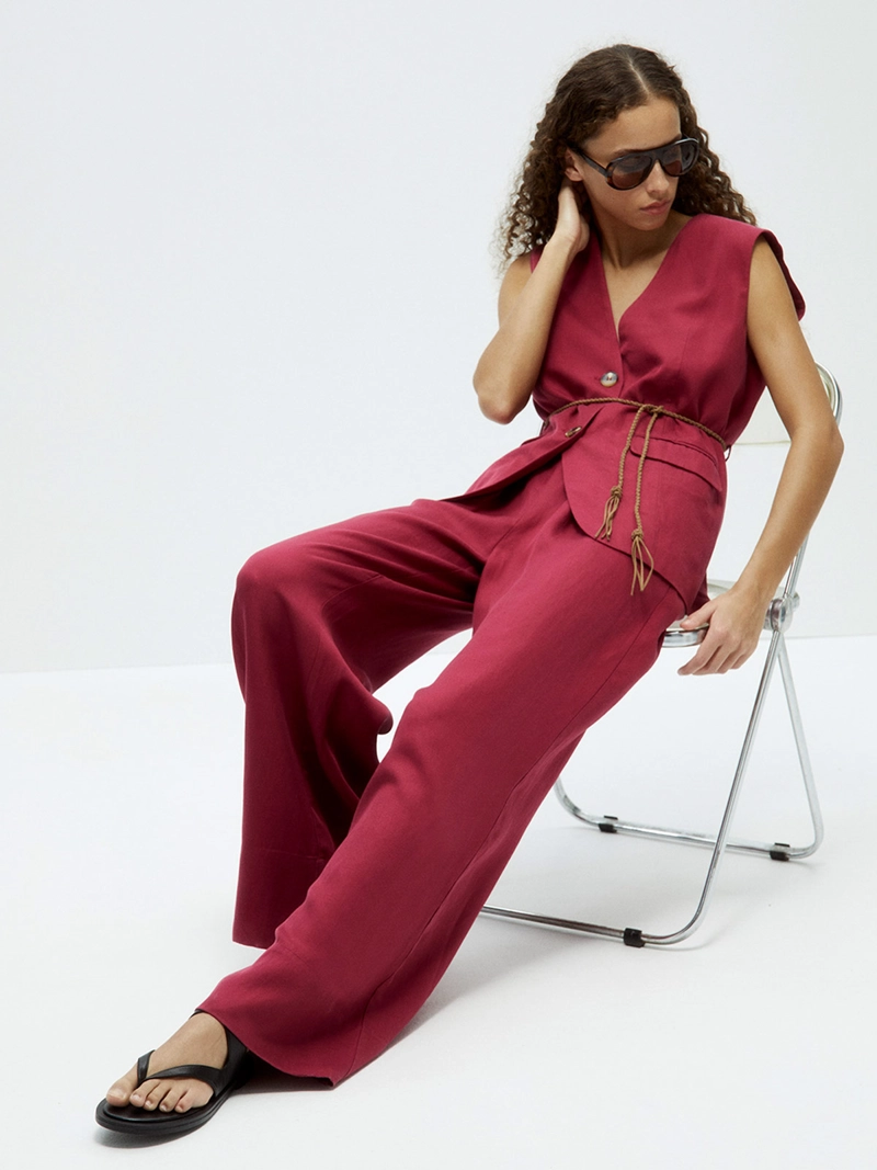 PANTALÓN MUJER SFERA SASTRERO - 4