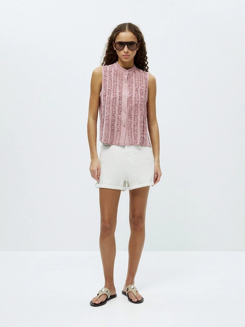 BLUSA MUJER SFERA SIN MANGAS - 3