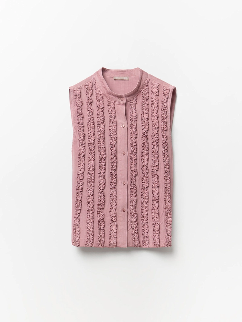 BLUSA MUJER SFERA SIN MANGAS - 5