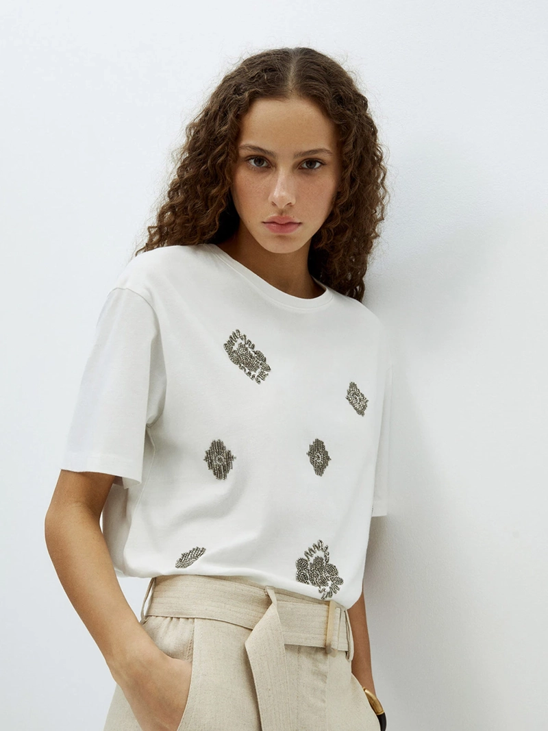 POLERA MUJER SFERA MANGA CORTA - 1