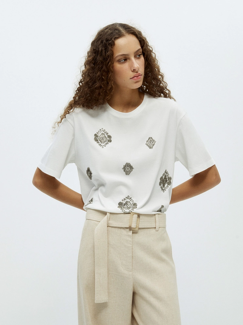 POLERA MUJER SFERA MANGA CORTA - 2