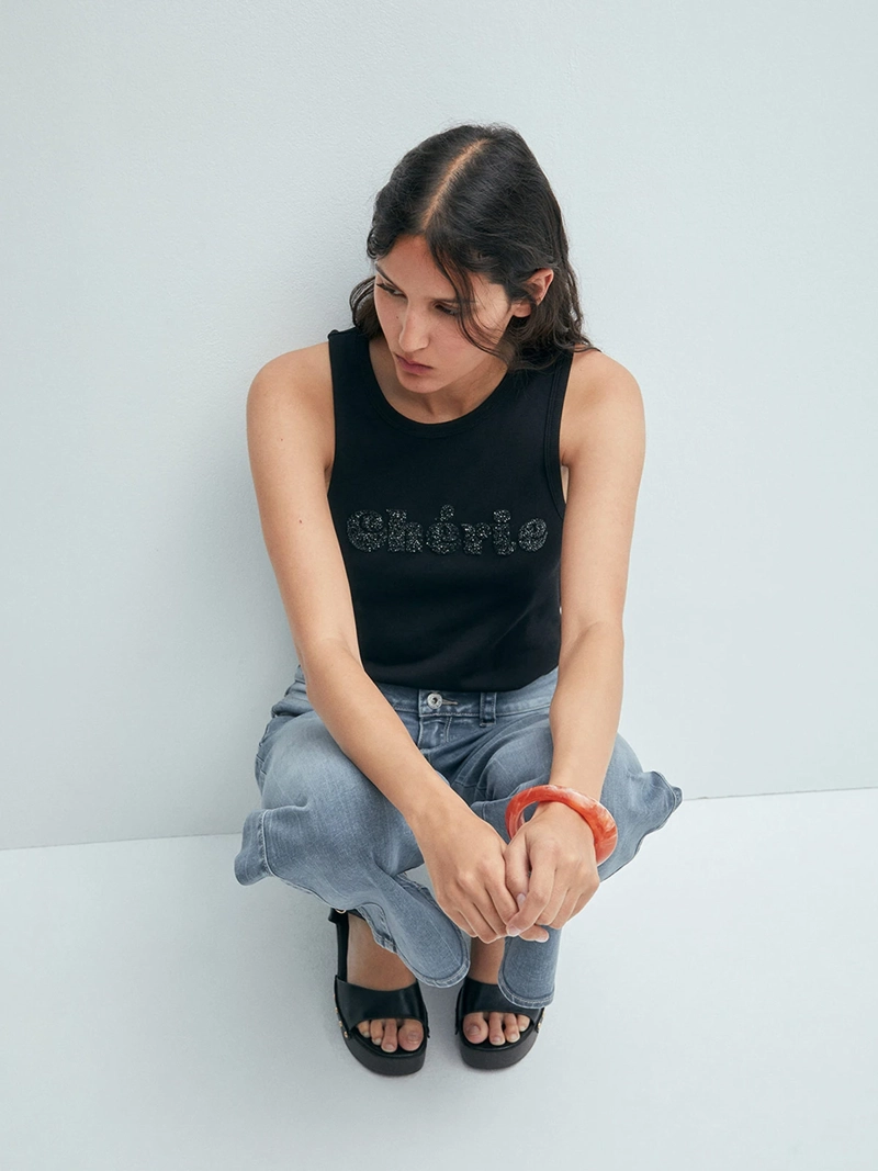 POLERA MUJER SFERA SIN MANGAS - 6
