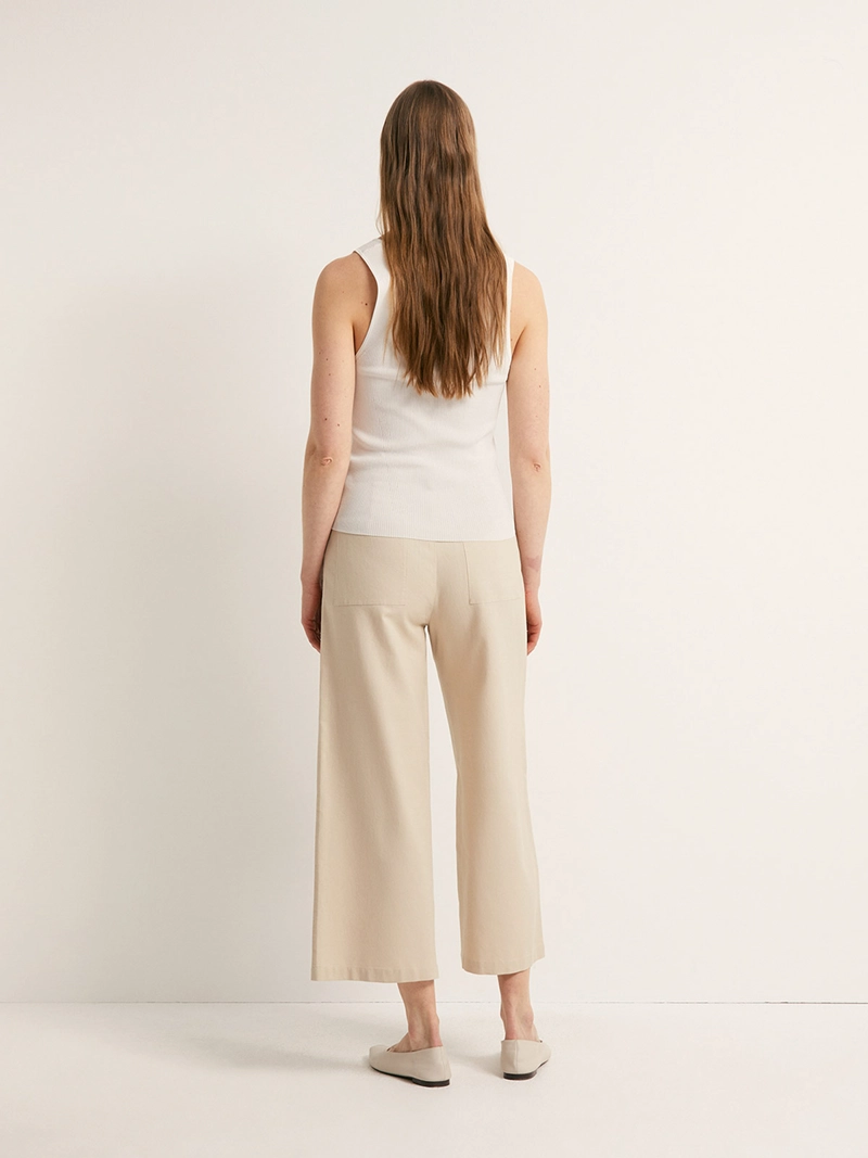 PANTALÓN MUJER SFERA CULOTTE REGULAR FIT - 3